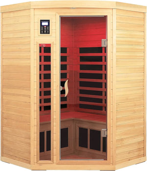 SALUSHEAT 2-3 Person Cedar Corner Sauna - Is it the best corner sauna on the market?